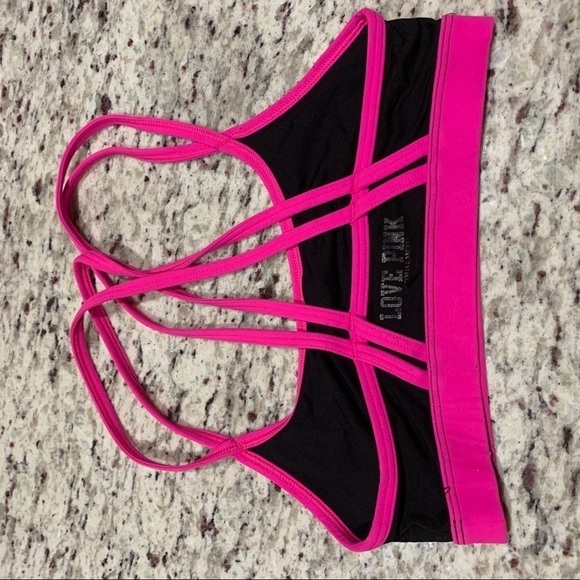 Pink Yoga Victoria’s Secret Yoga Crossback Bra - Picture 4 of 5
